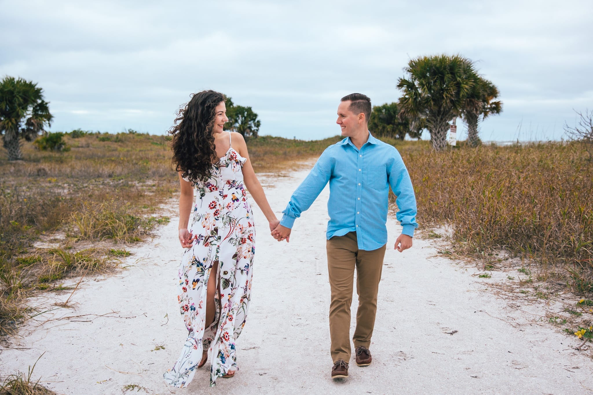 Clearwater engagement session