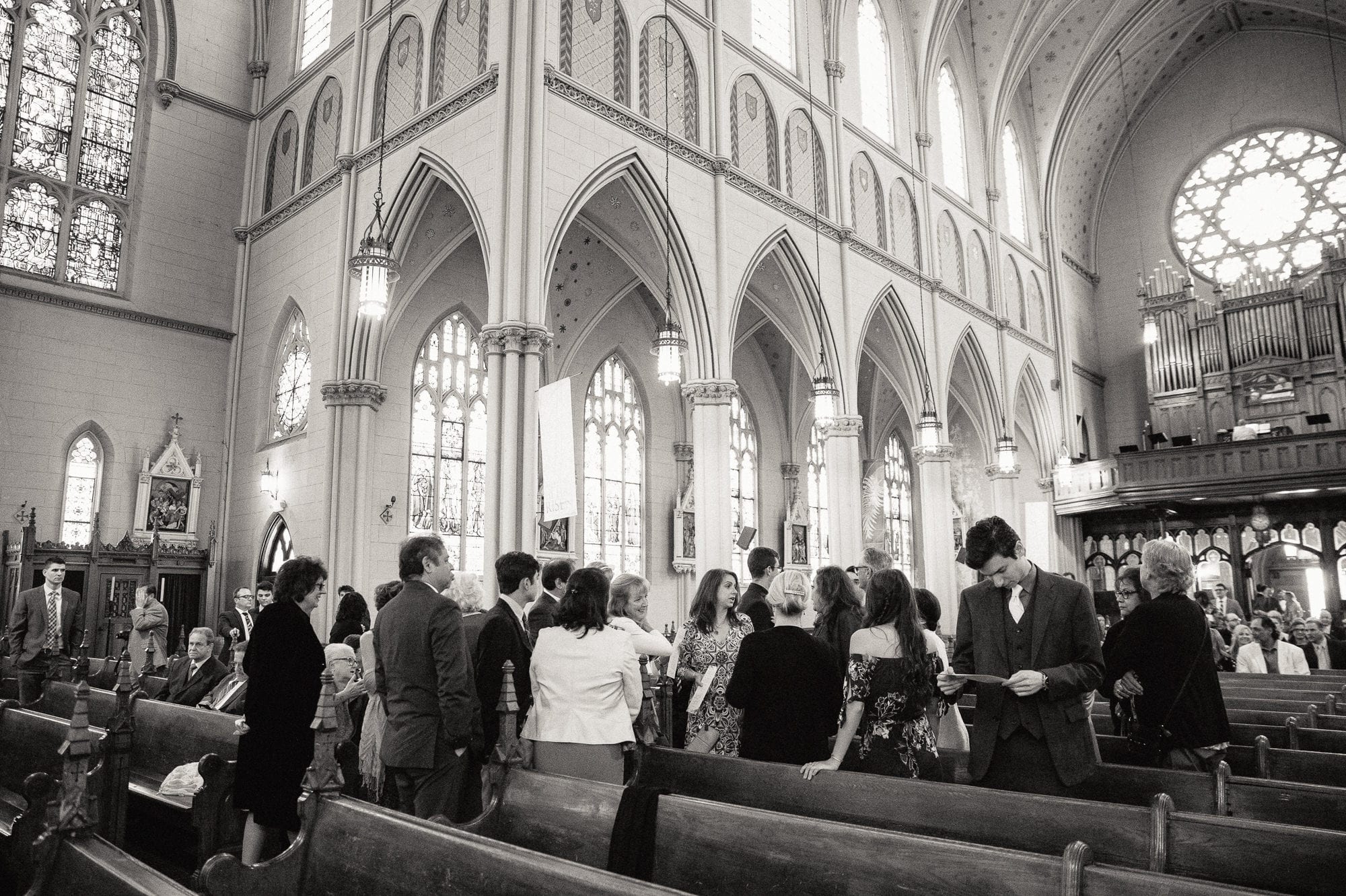 St Anne Detroit wedding ceremony