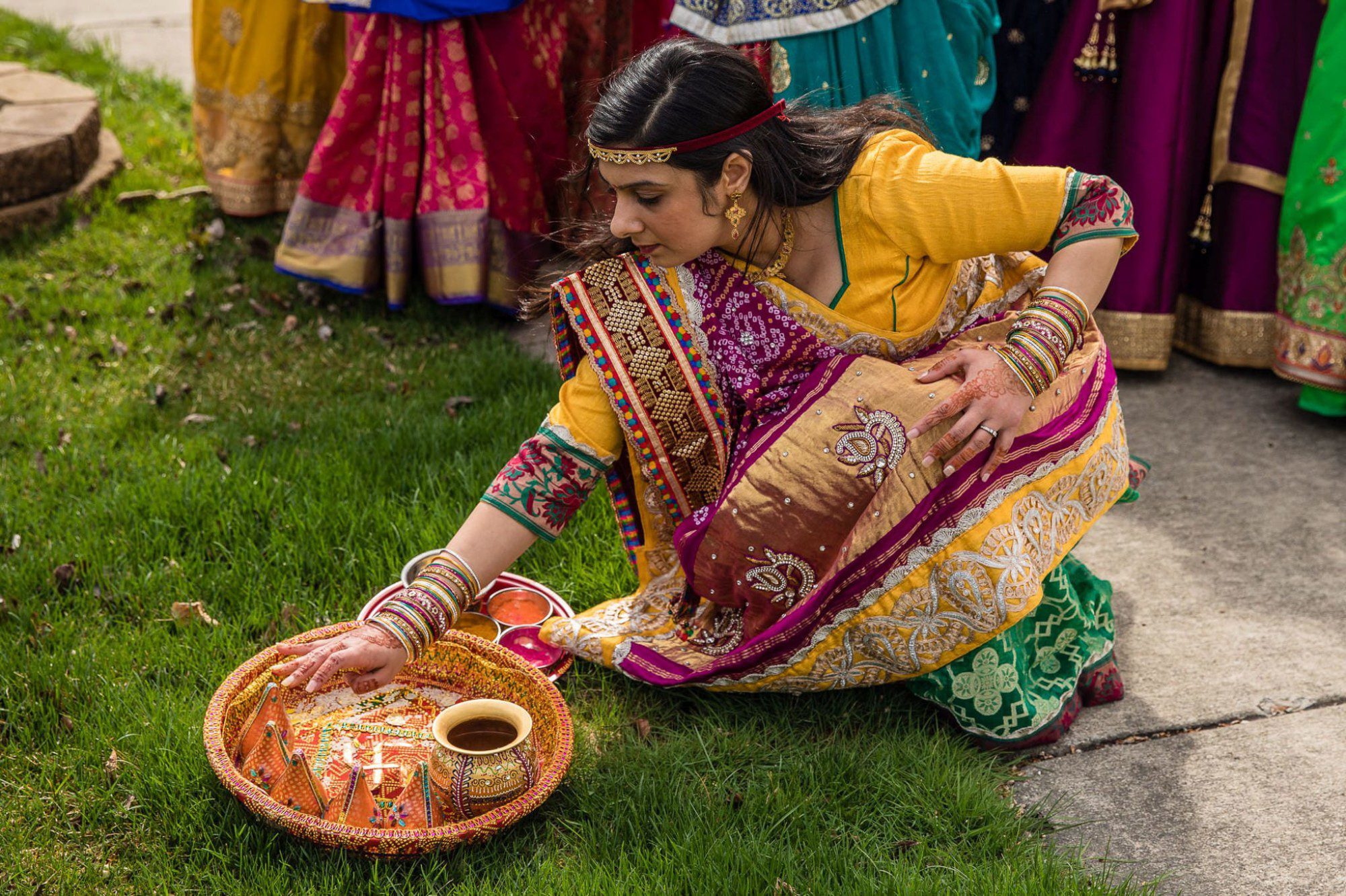 South Asian wedding tradition
