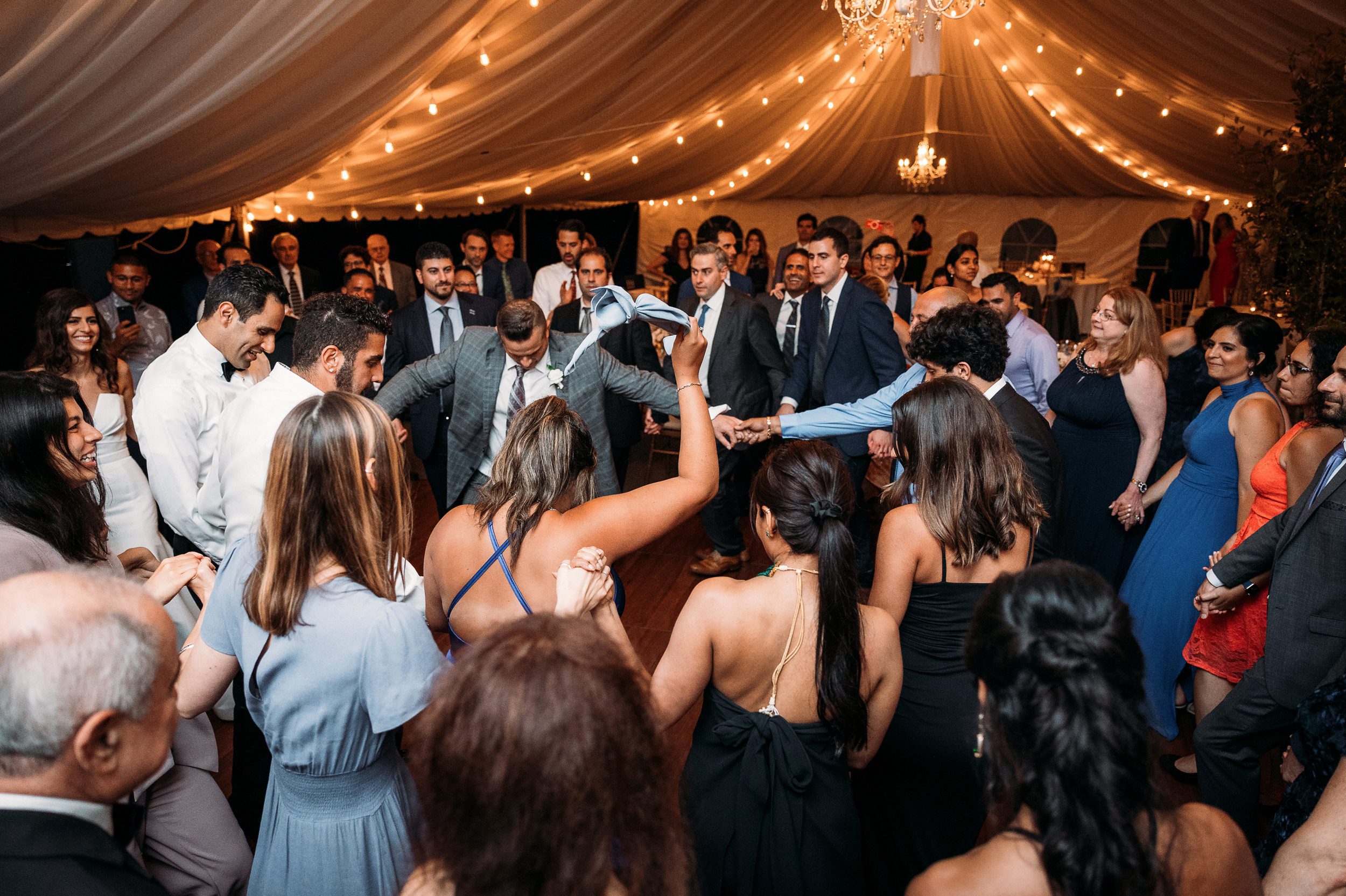 wedding reception dancing photo