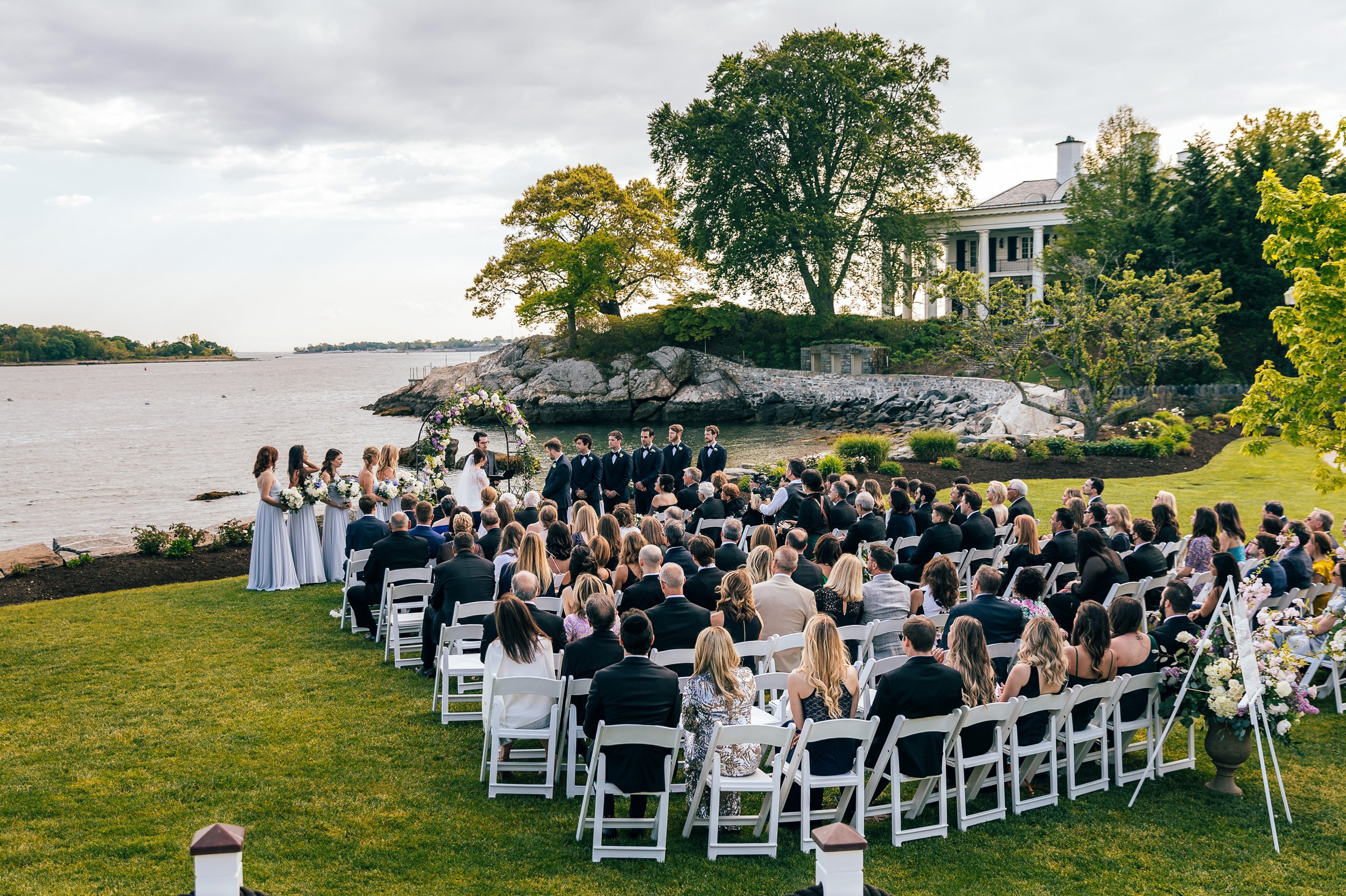 Belle Haven Club wedding ceremony location