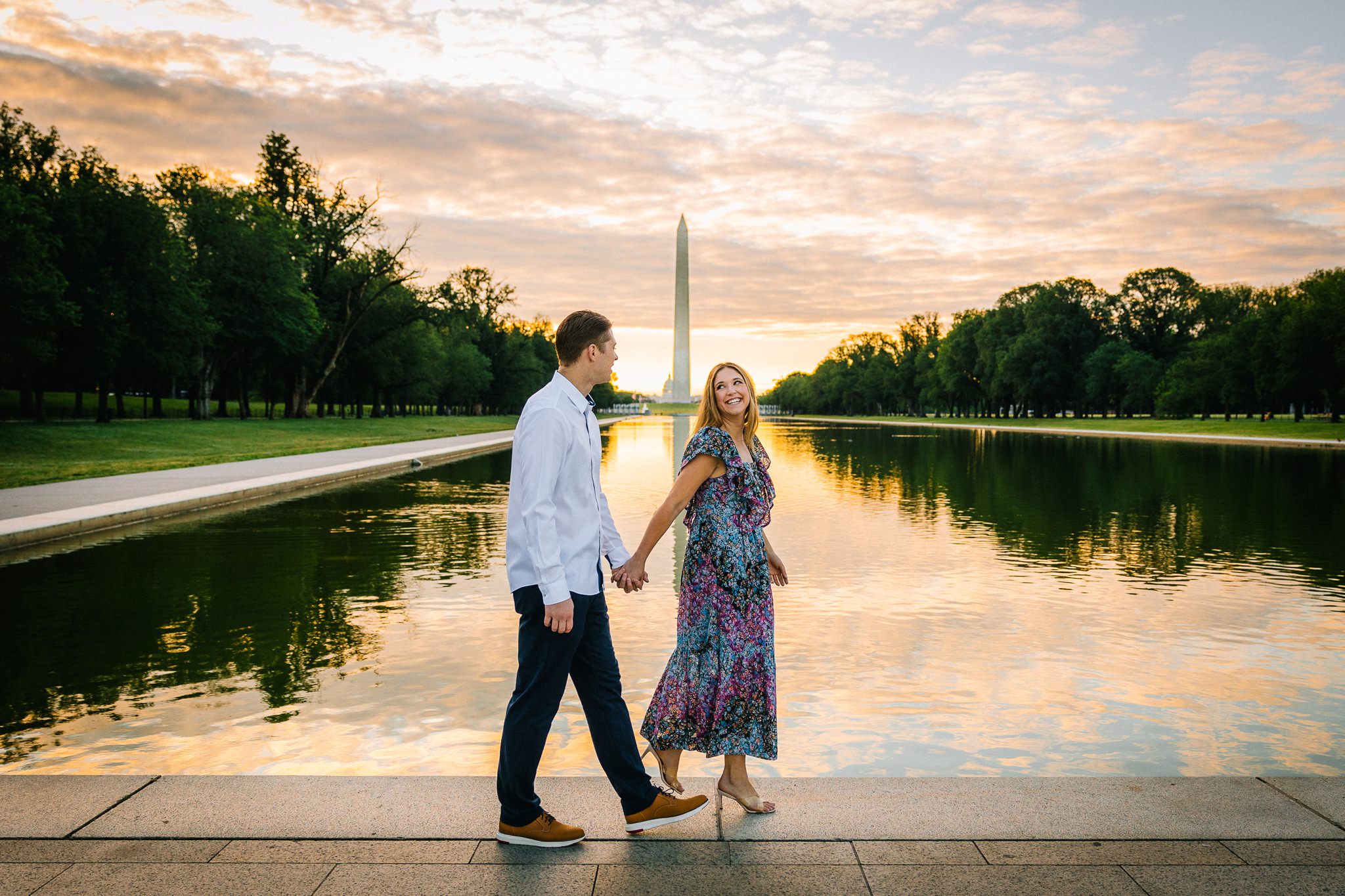 Washington DC engagement photos