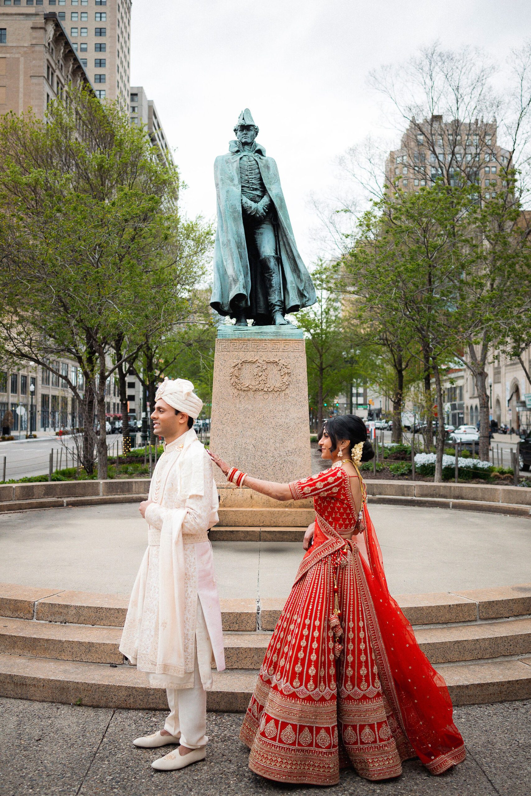 First Look Wedding Photography Detroit