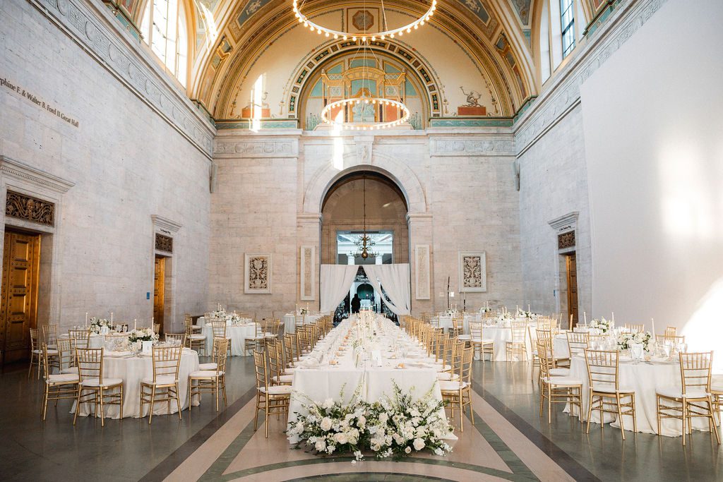 Wedding Reception at DIA in The Great Hall
