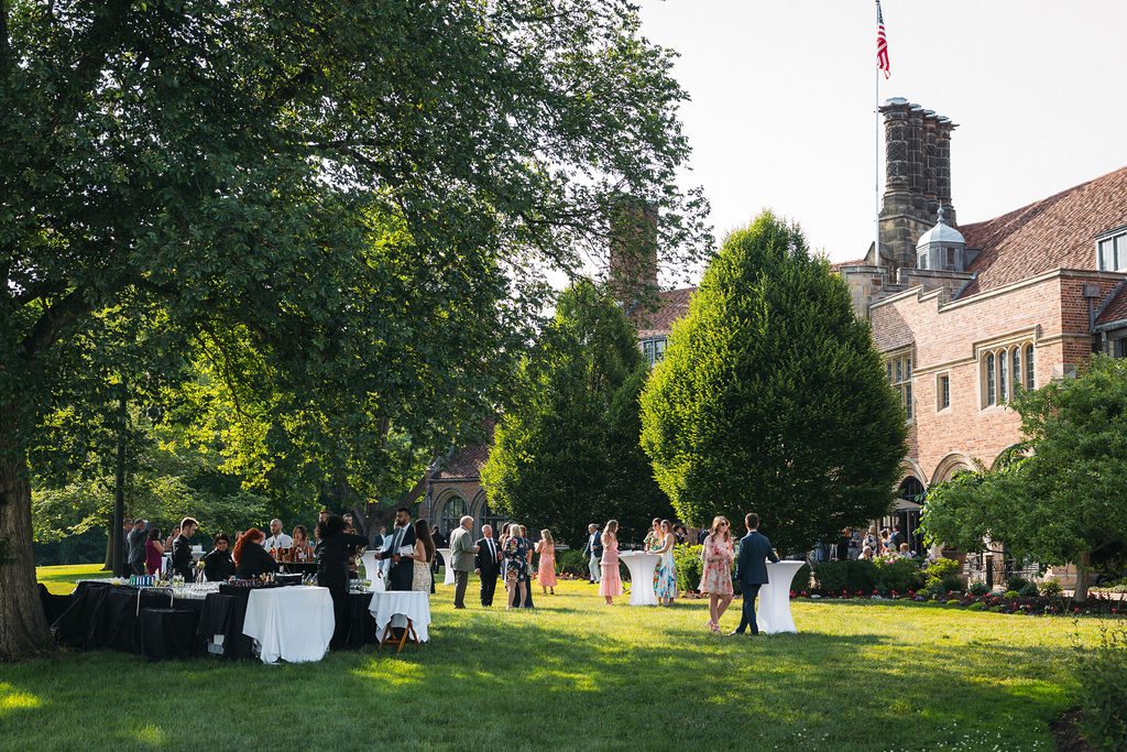 Meadow Brook Hall Wedding Cocktail Hour