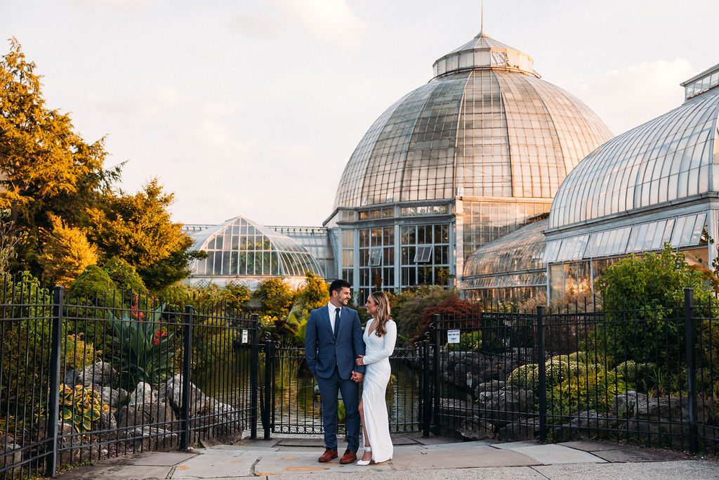 Formal Engagement Photos Captured at Belle Isle Park