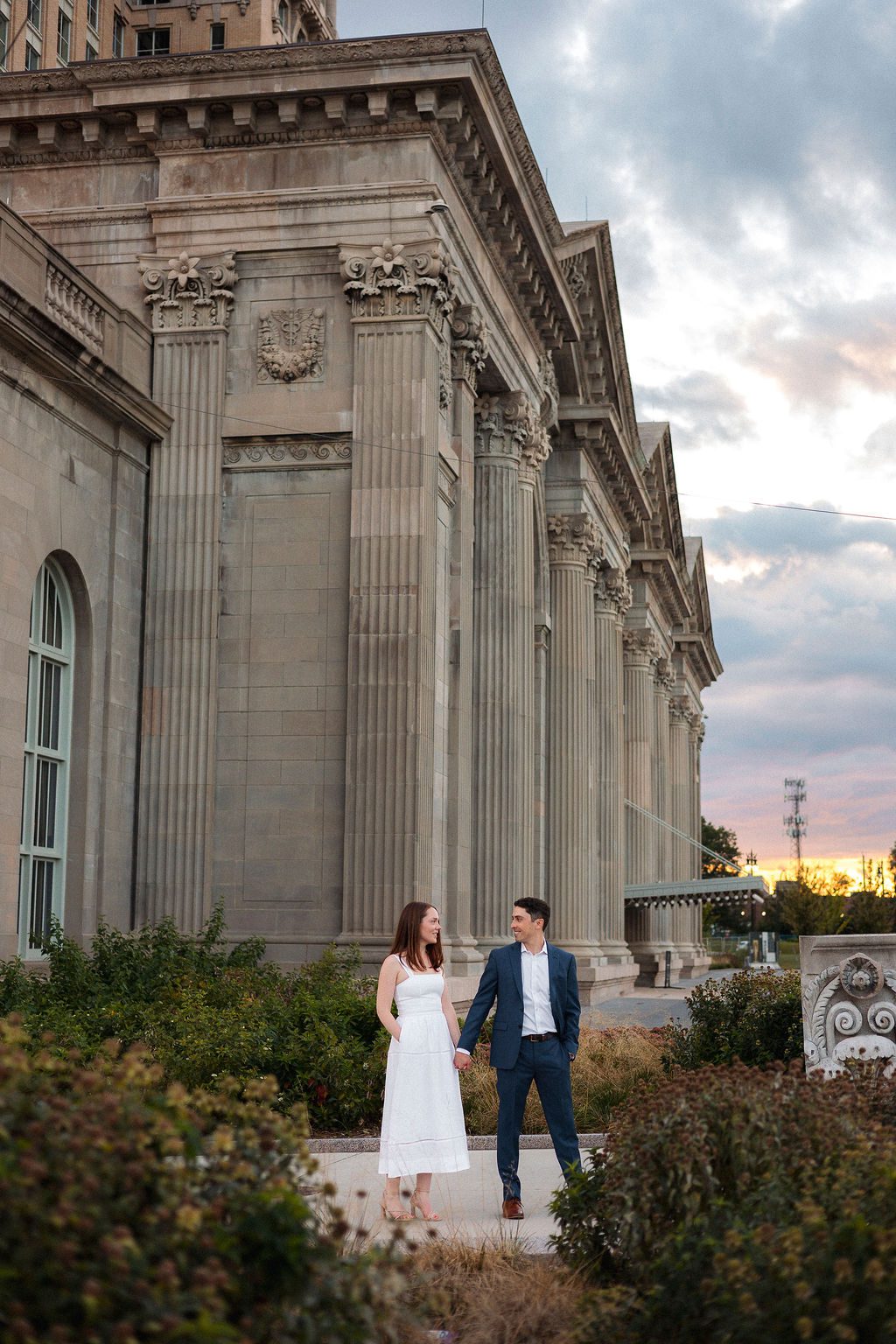 Sunset Engagement Photography, Michigan