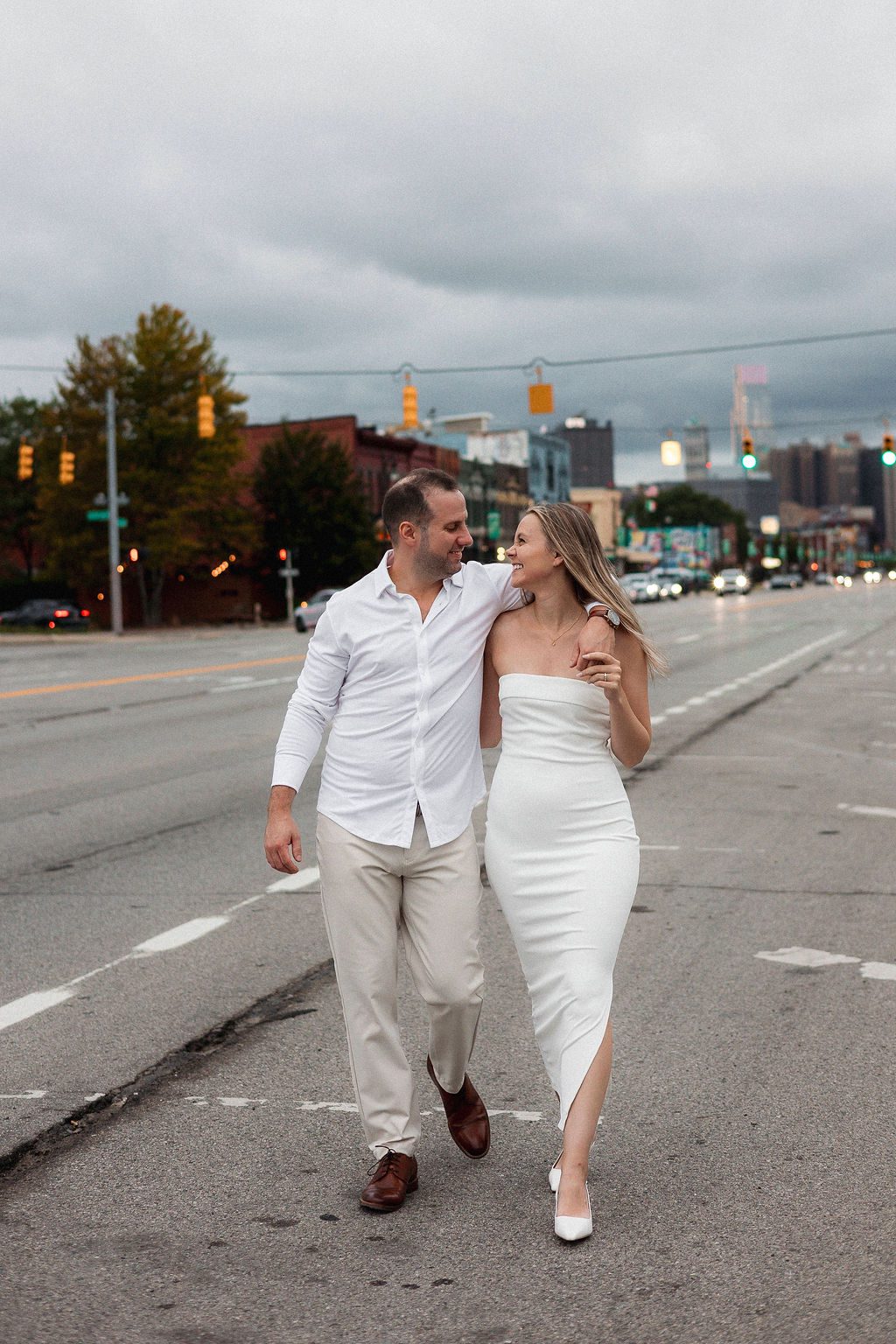 Corktown Detroit Engagement Photoshoot Locaitons